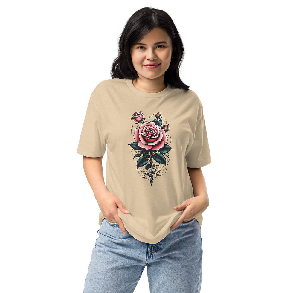 Thumbnail: Rose Fitted T-Shirt 