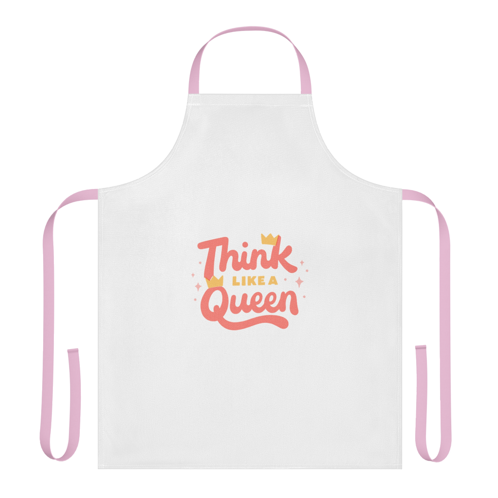 Thumbnail: Think Like A Queen Strap apron