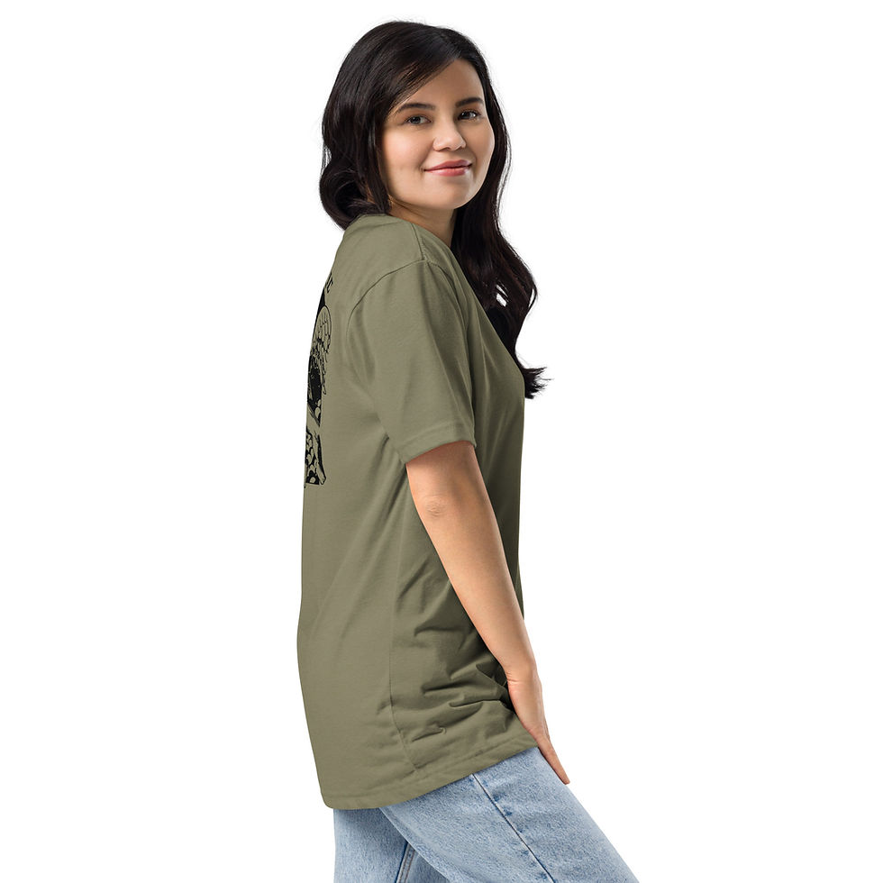 Thumbnail: Dark baby Angel Unisex Fitted T-Shirt