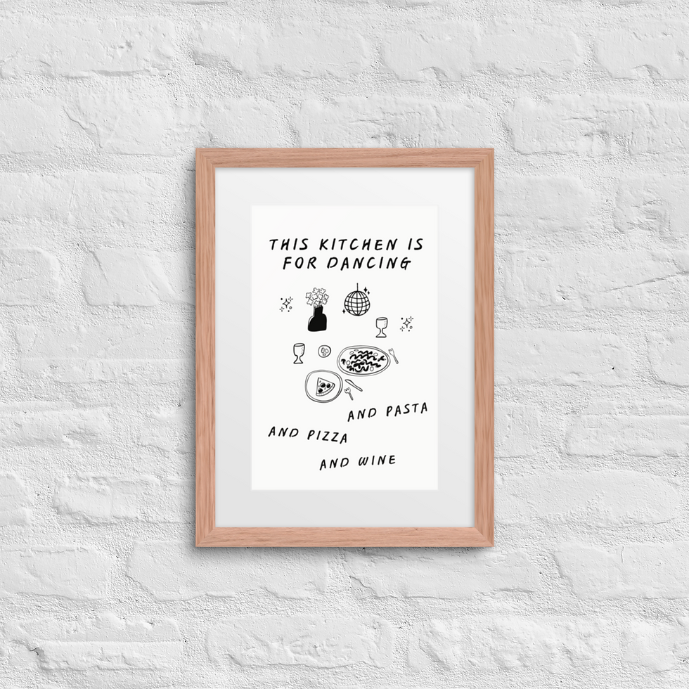 Thumbnail: Framed poster