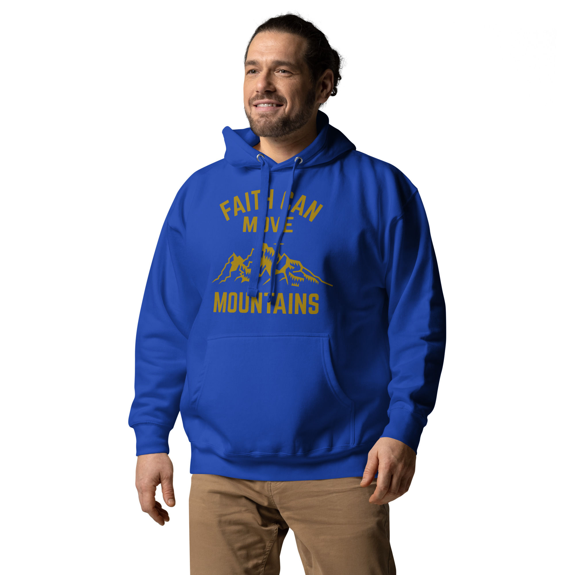 Faith Can Move Mountains Unisex Hoodie