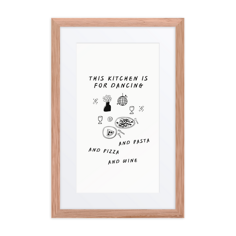 Thumbnail: Framed poster