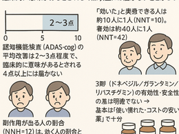 在宅医療における認知症について29~海外データからみるコリンエステラーゼ阻害薬の「現実解」