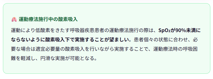 呼吸器関連疾患における各介入の推奨レベル