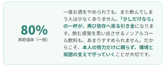 断酒を続けるための工夫