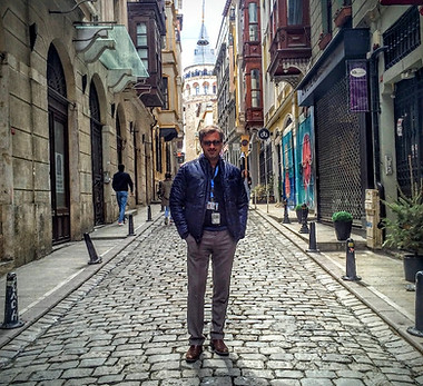 Galata: Medieval Genoese streets.