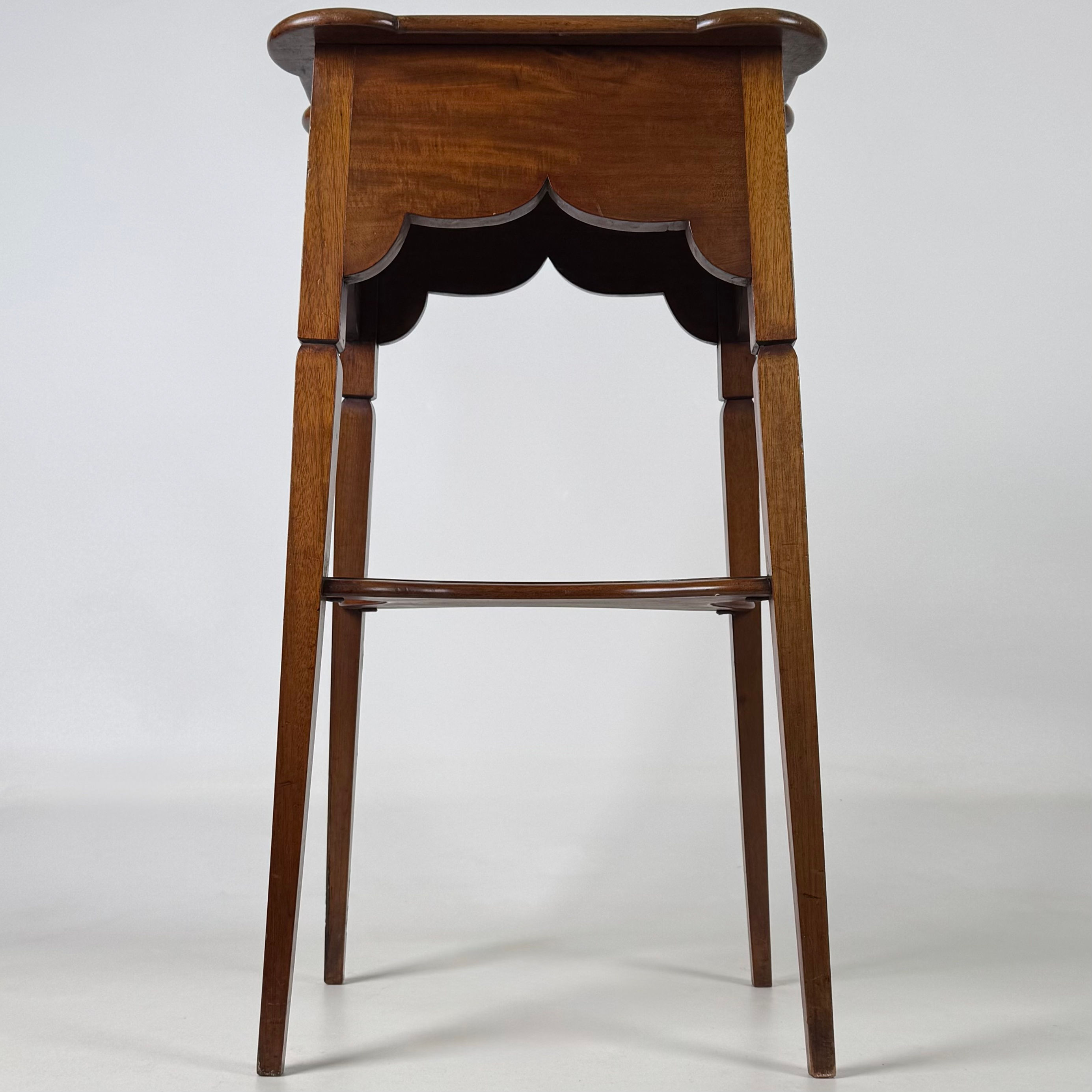 Antique 20th Century Good Quality Plant Stand In Mahogany ( REF AF-4922 )