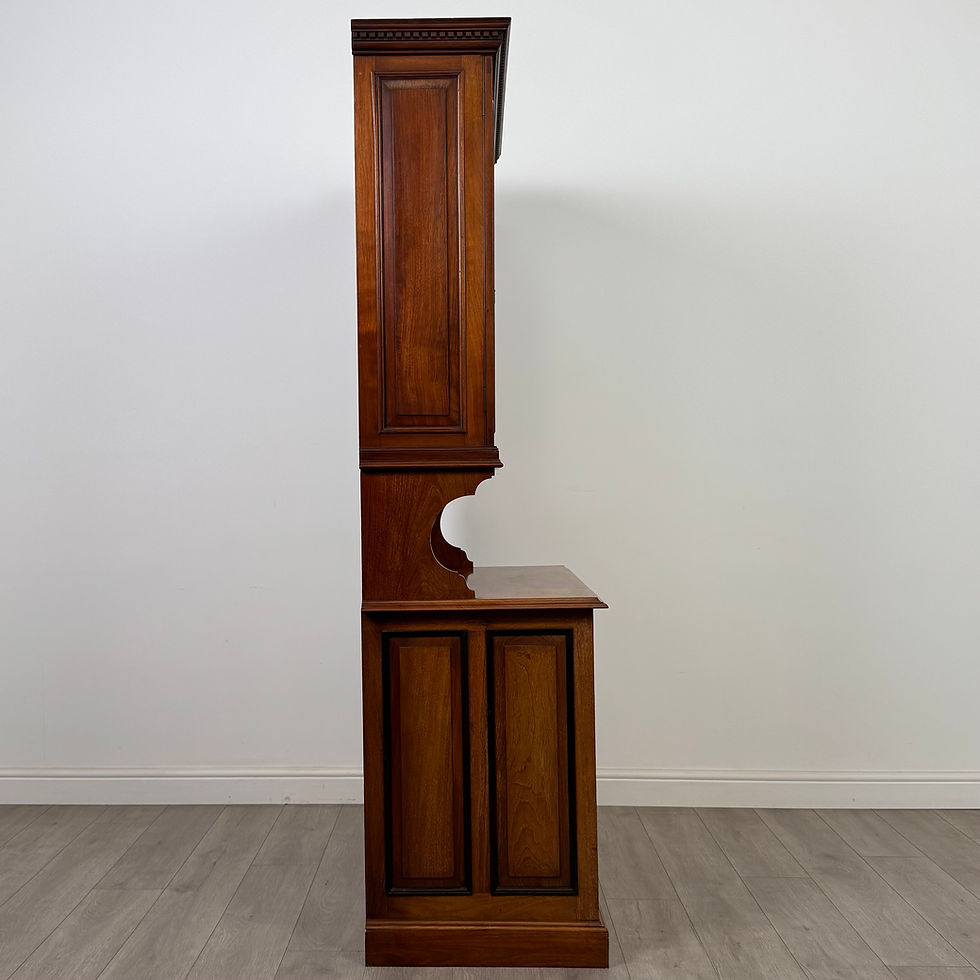 Thumbnail: Antique 20th Century Edwardian Bookcase In Walnut ( AF-5660 )