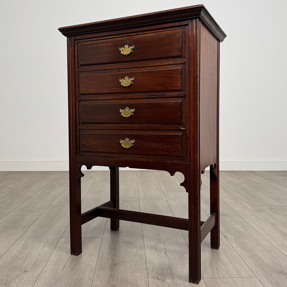 Thumbnail: Antique 20th Century Good Quality Cabinet In Mahogany ( REF AF-4725 )