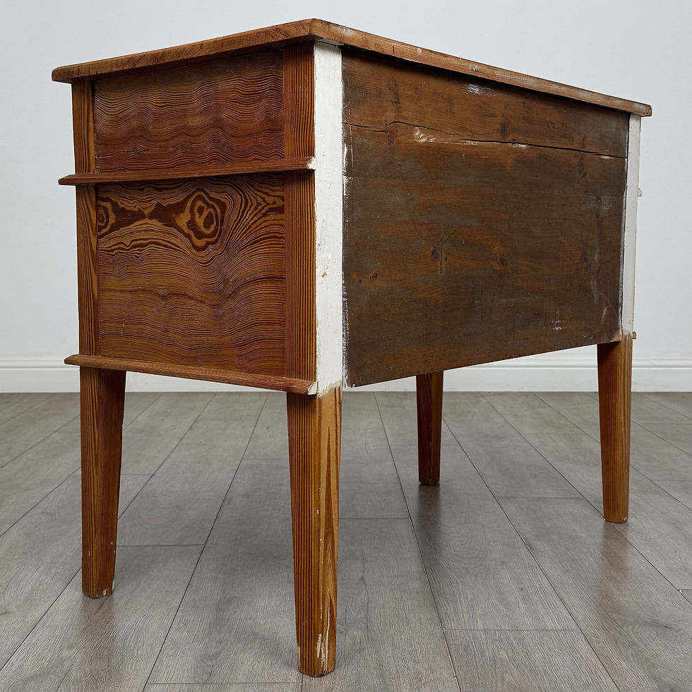 Thumbnail: Antique 19th Century Victorian Cupboard In Pitch Pine ( AF-6382 )