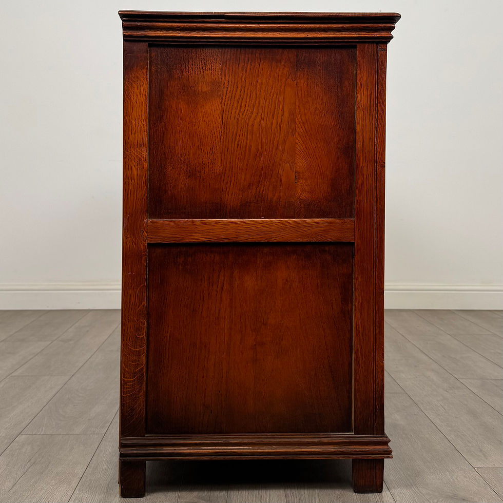 Thumbnail: Antique 20th Century Fine Quality Sideboard In Oak ( AF-6127 )