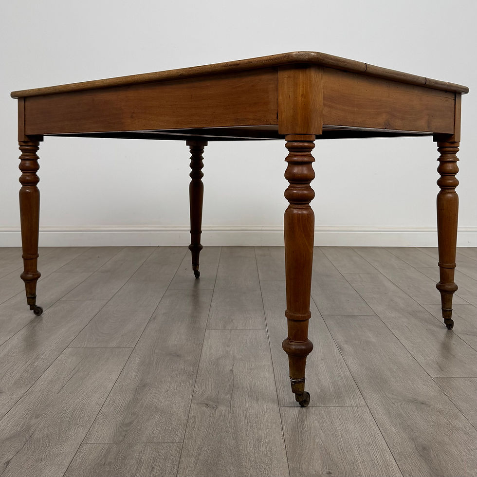 Thumbnail: Antique 19th Century Large Victorian Writing Table In Mahogany ( AF-5514 )