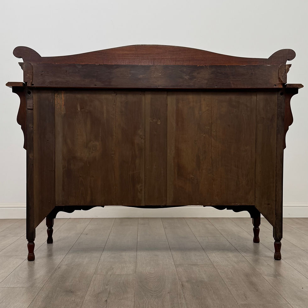 Thumbnail: Antique 20th Century Edwardian Sideboard In Walnut ( AF-5443 )