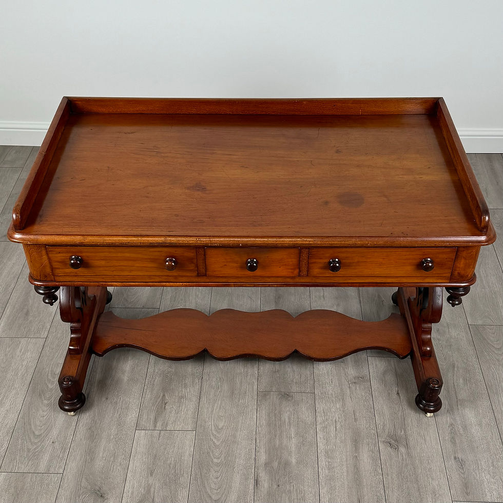 Thumbnail: Antique 19th Century Mahogany Side Table Of Good Quality ( REF AF-3605 )