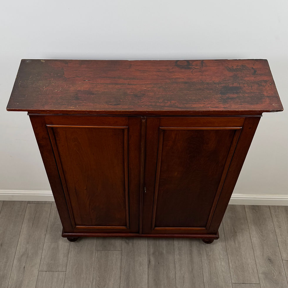 Thumbnail: Antique 19th Century Victorian Cabinet In Mahogany ( AF-6288 )