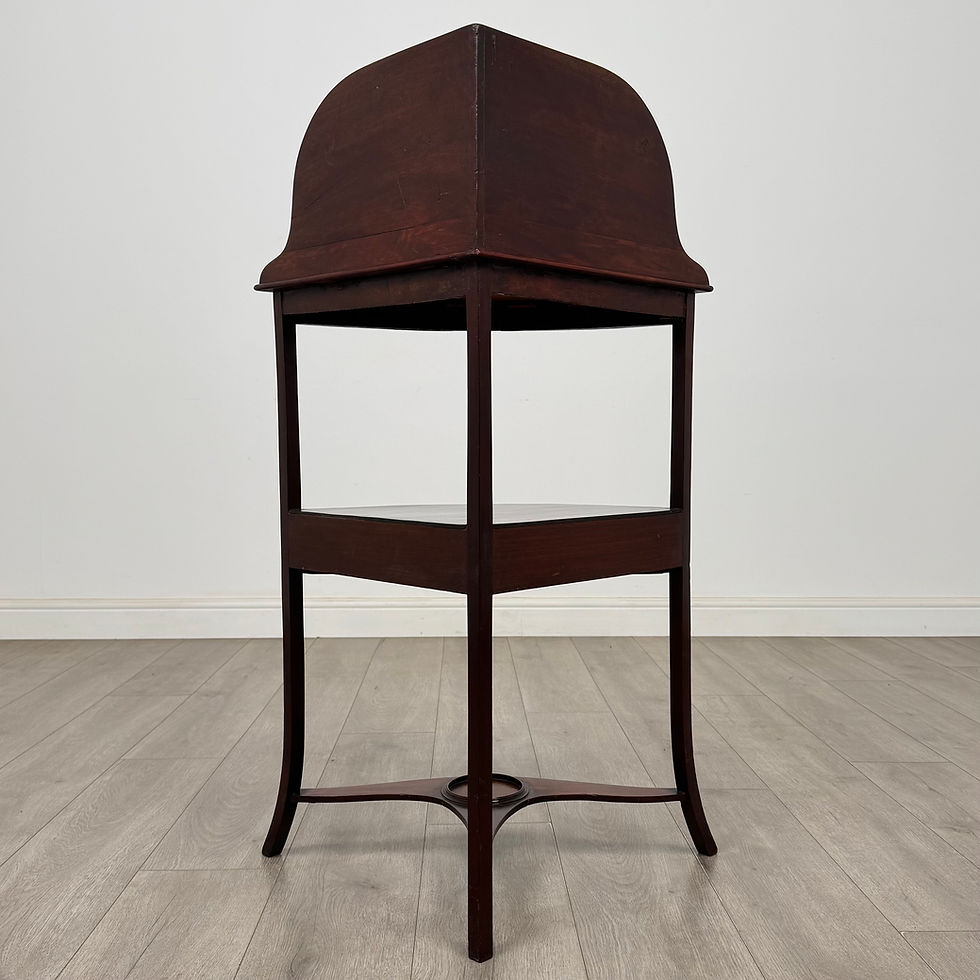 Thumbnail: Antique 18th Century Georgian Corner Stand In Mahogany ( AF-5645 )