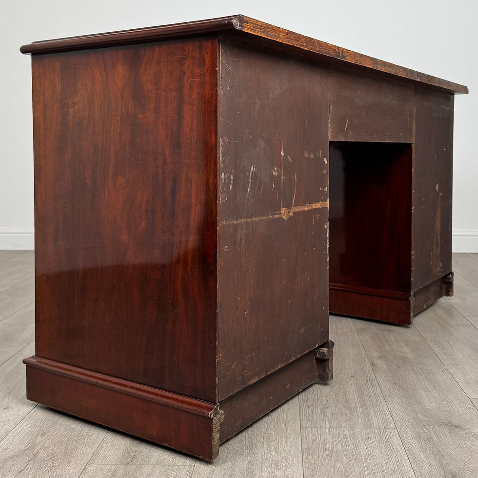 Thumbnail: Antique 19th Century Finest Quality Desk In Mahogany ( REF AF-4037 )