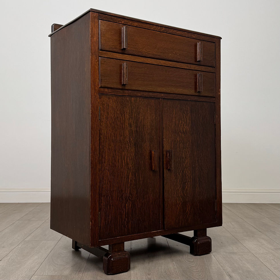 Thumbnail: Antique 20th Century Cupboard In Oak ( AF-5614 )