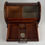 Thumbnail: Antique 19th Century Tambour Smokers Compendium In Oak ( REF AF-4187 )