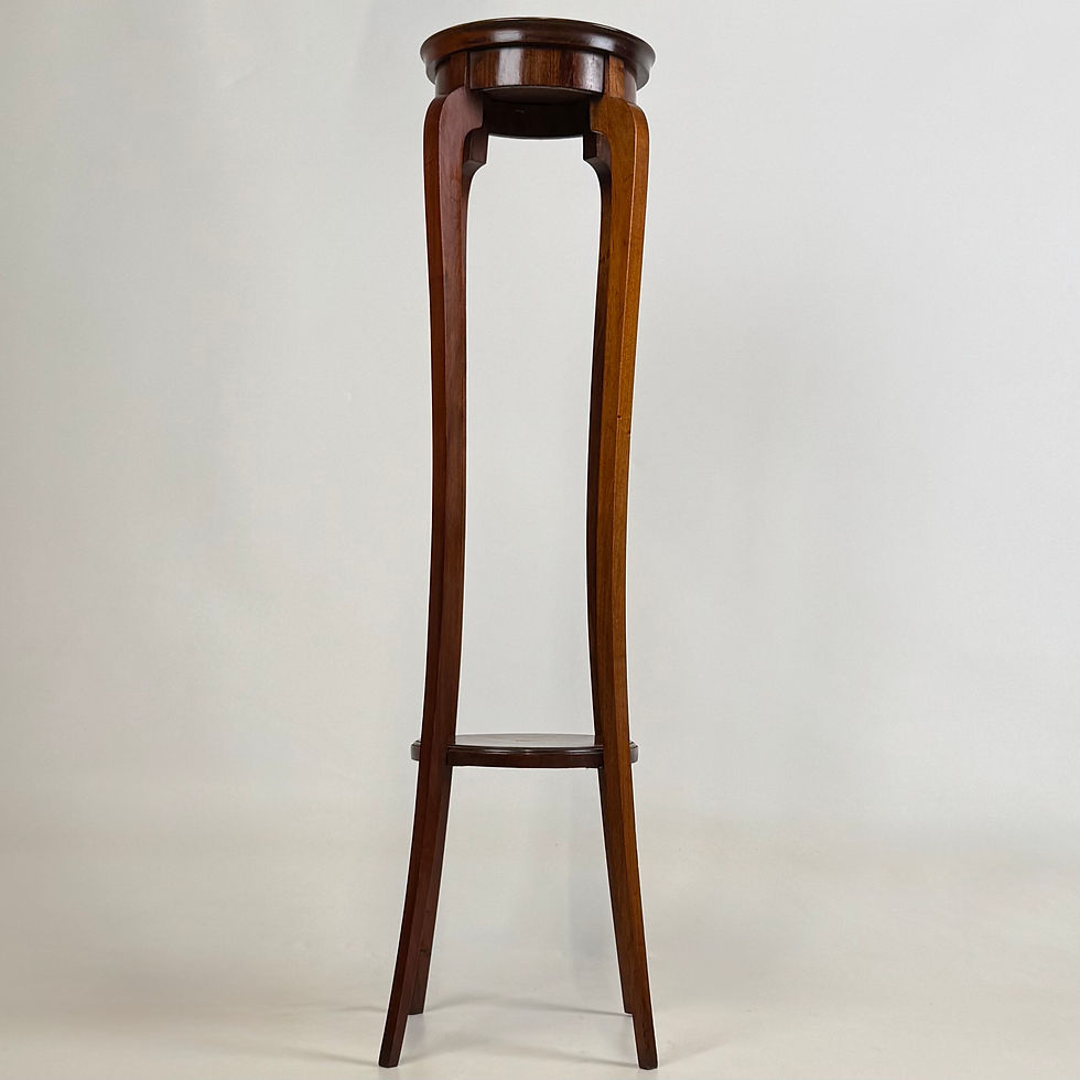 Thumbnail: Antique 20th Century Edwardian Plant Stand In Mahogany ( AF-5534 )