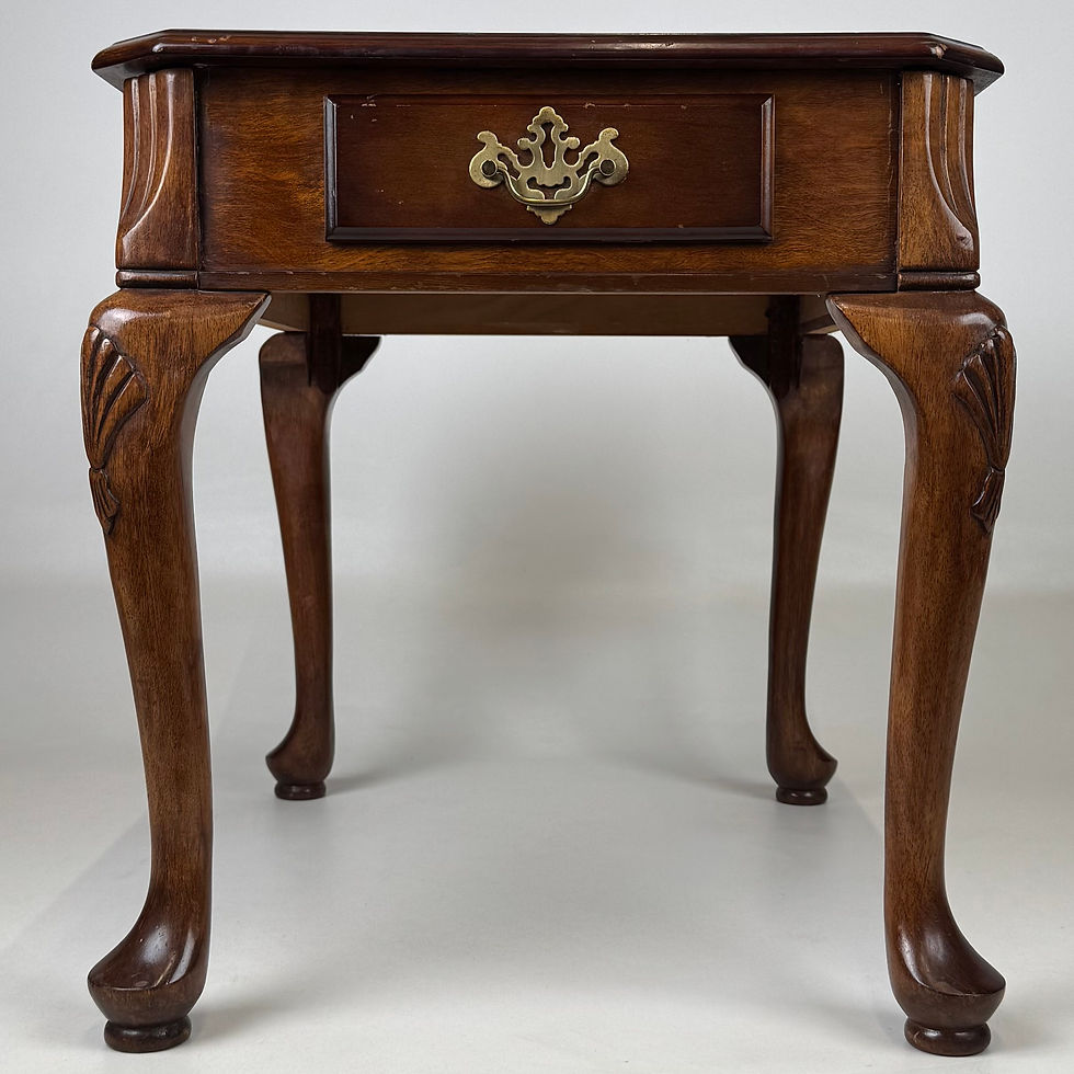 Thumbnail: Antique 20th Century Small Side Table In Walnut ( REF AF-5148 )
