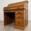Thumbnail: Antique 20th Century Good Quality Golden Oak Roll Top Desk ( REF AF-4848 )