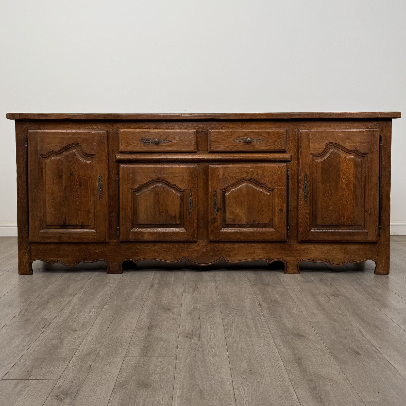 Vintage Large Oak Sideboard | Four Doors & Two Drawers | AF-6596
