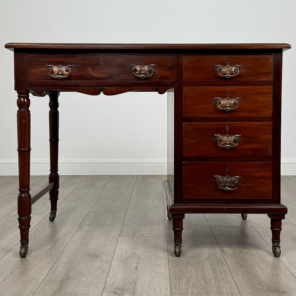 Antique 20th Century Fine Quality Desk In Mahogany ( REF AF-3886 )