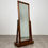 Thumbnail: Antique 20th Century Good Quality Cheval Mirror In Oak ( REF AF-5019 )