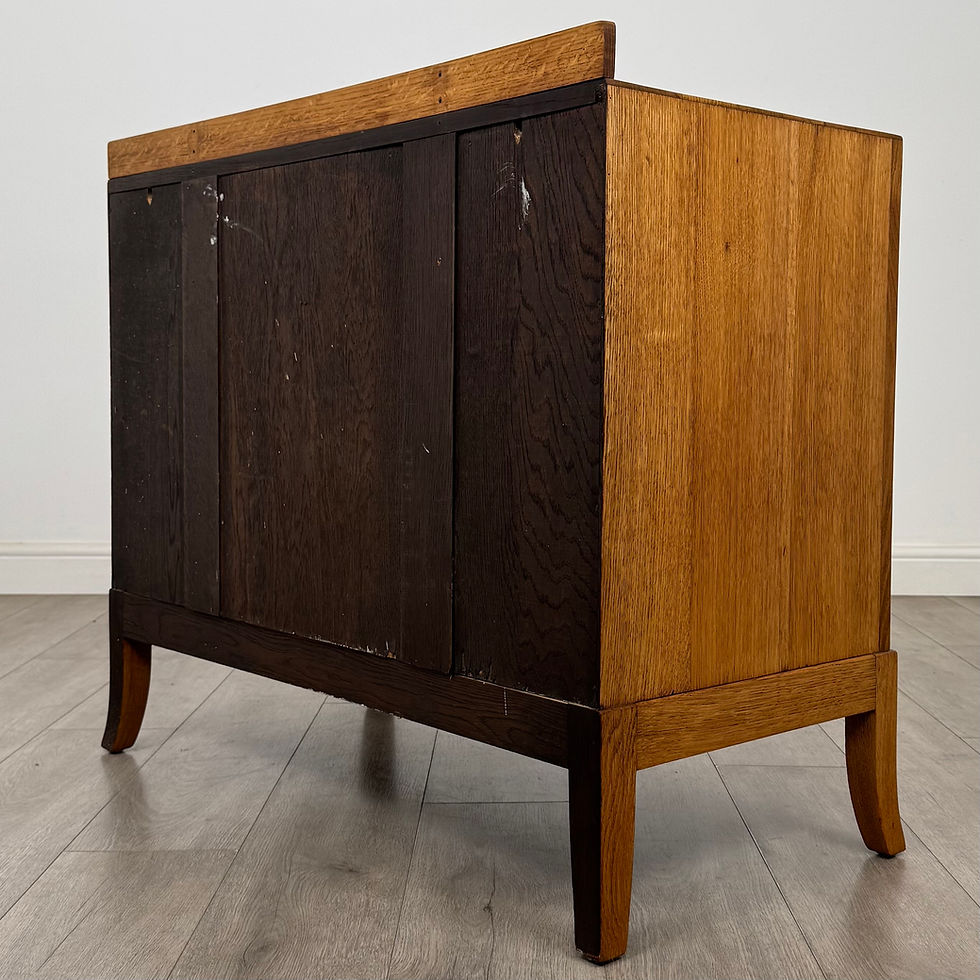 Thumbnail: Antique 20th Century Chest Of Drawers In Golden Oak ( AF-6081 )