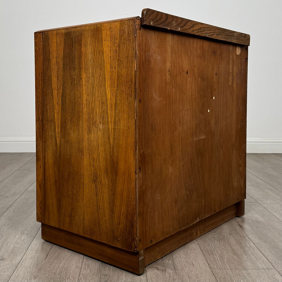 Thumbnail: Antique 20th Century Chest Of Drawers In Golden Oak ( AF-6191 )