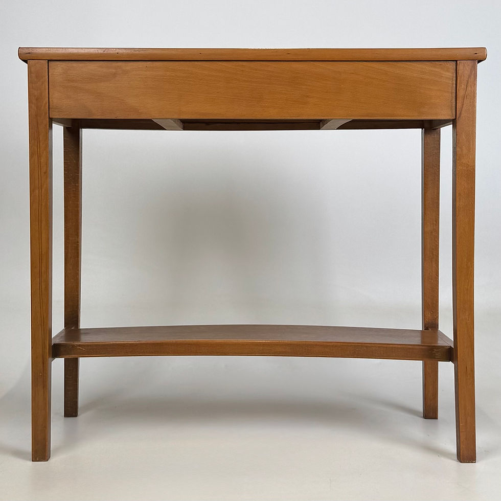 Thumbnail: Vintage 20th Century Side Table In Beech ( AF-5719 )