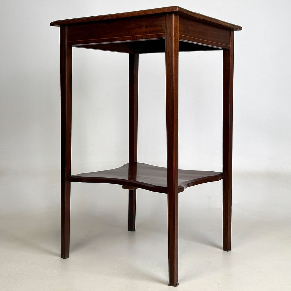 Thumbnail: Antique 20th Century Edwardian Side Table In Mahogany ( AF-6120 )