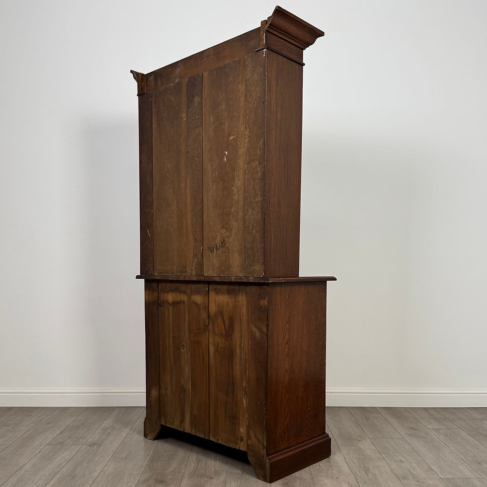 Thumbnail: Antique 20th Century Fine Quality Arts & Crafts Bookcase In Oak ( REF AF-4739 )