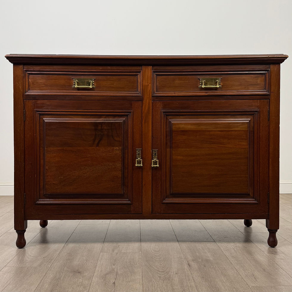 Thumbnail: Antique 20th Century Edwardian Sideboard In Mahogany ( AF-5796 )