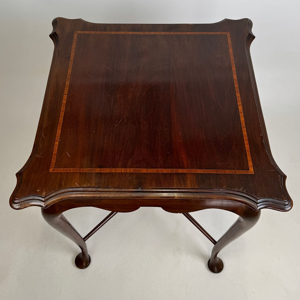 Thumbnail: Antique 20th Century Edwardian Side Table In Mahogany ( AF-6338 )