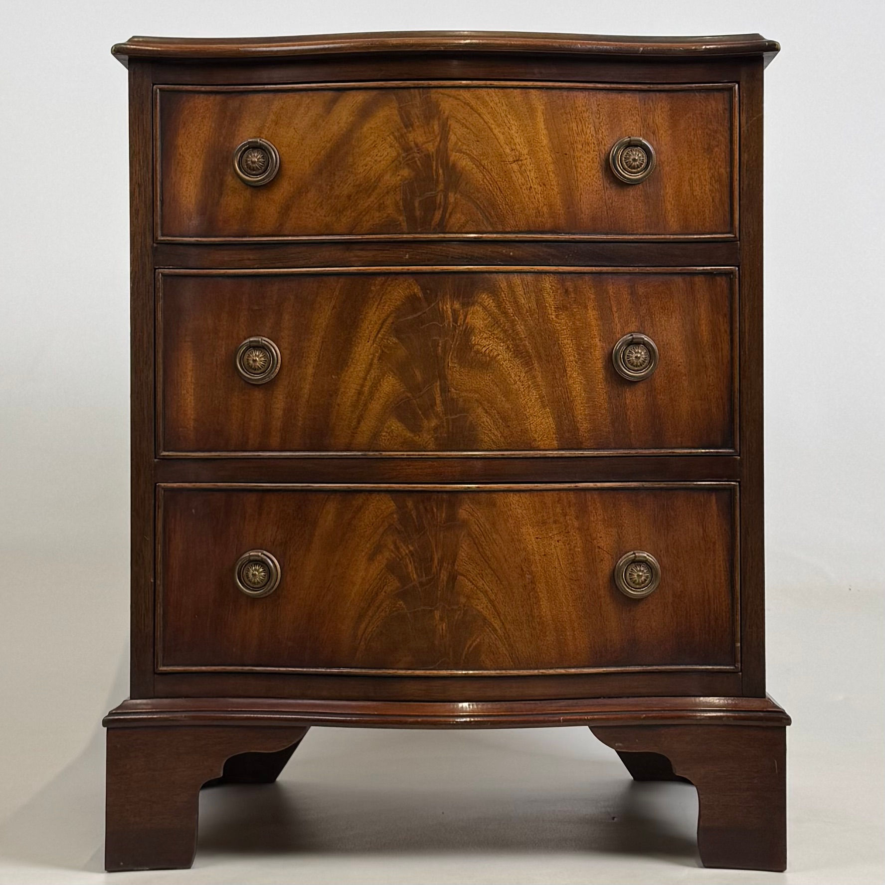 Antique 20th Century Small Chest Of Drawers In Mahogany ( AF-5628 )