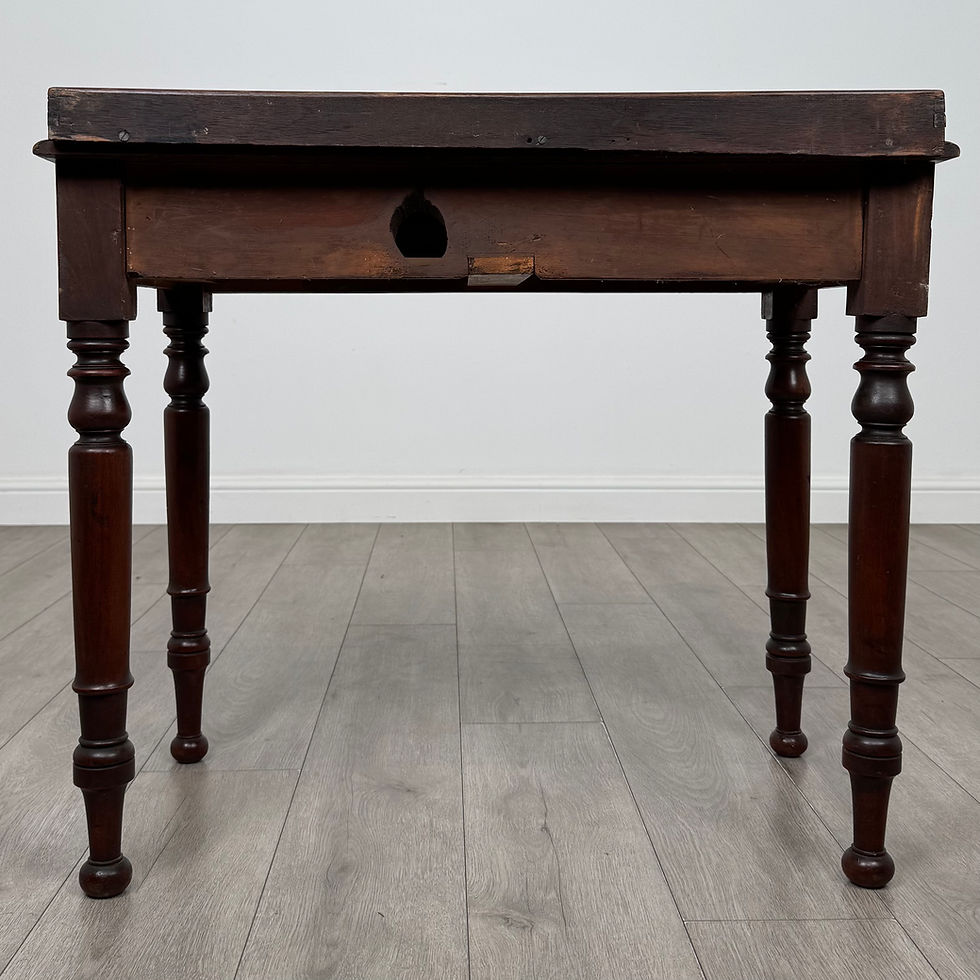 Thumbnail: Antique 19th Century Victorian Writing Table In Mahogany ( AF-6192 )