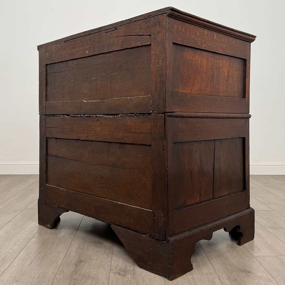 Thumbnail: Antique 17th Century William And Mary Chest Of Drawers In Oak ( AF-6210 )