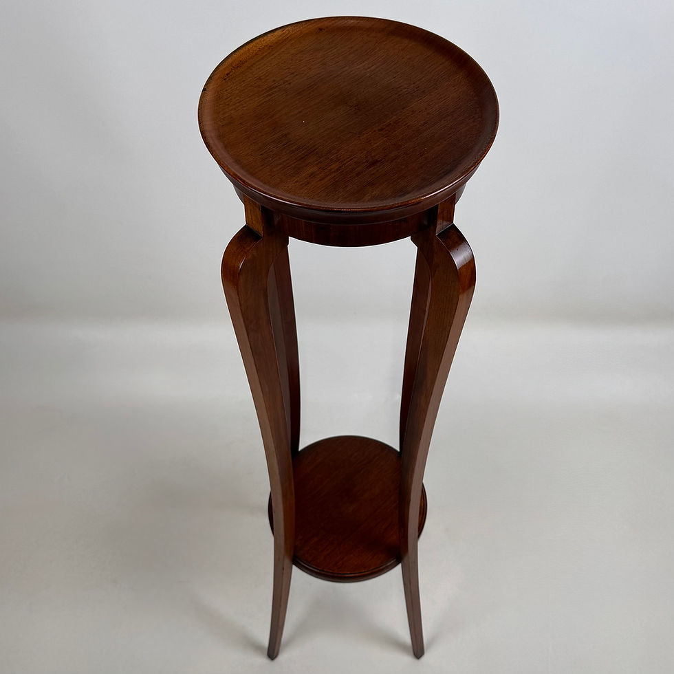 Thumbnail: Antique 20th Century Edwardian Plant Stand In Mahogany ( AF-5534 )
