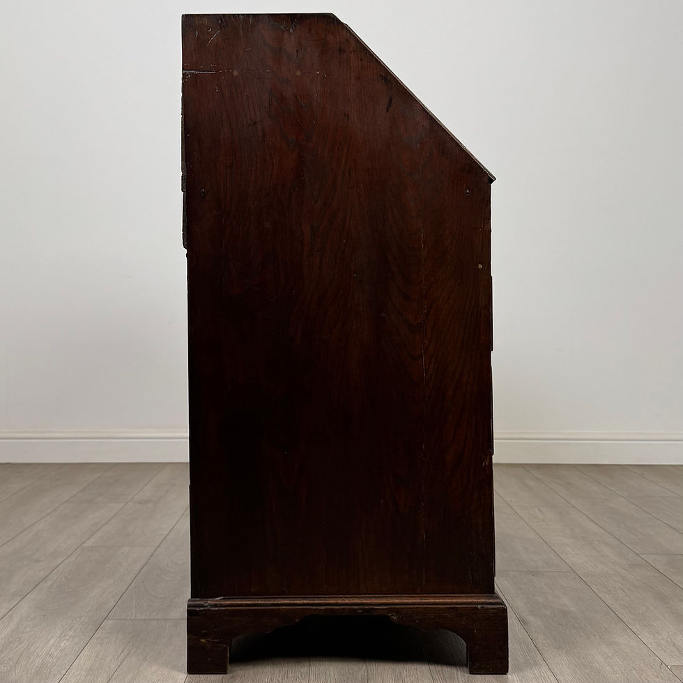 Thumbnail: Antique 18th Century Georgian Oak Bureau ( AF-5477 )