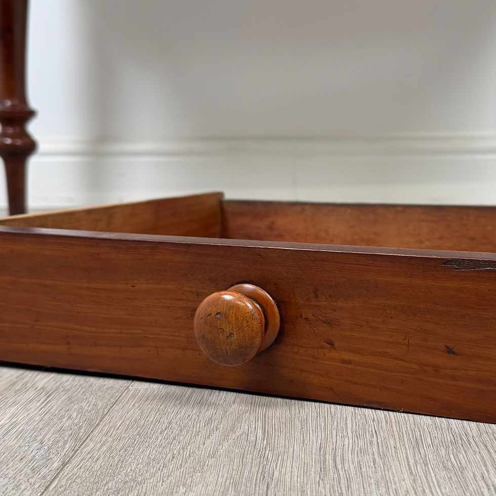 Thumbnail: Antique 19th Century Victorian Writing Table In Mahogany  ( AF-5662 )
