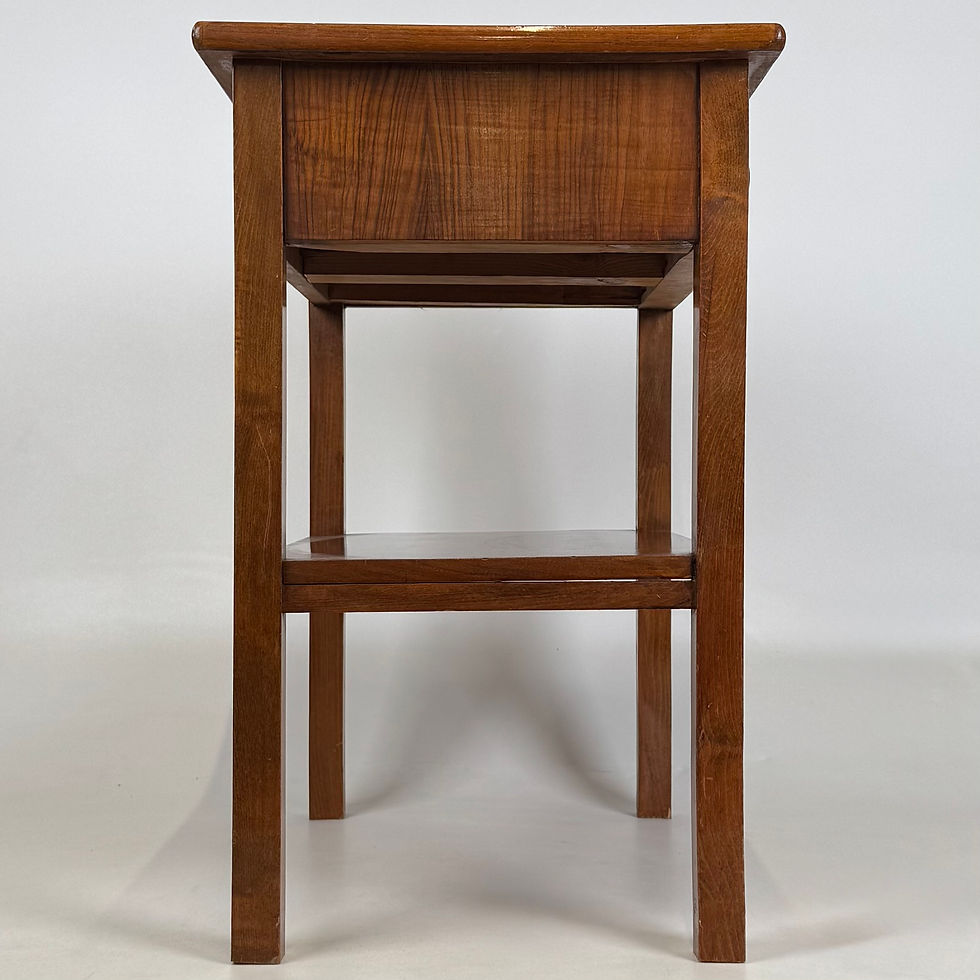 Thumbnail: Antique 20th Century Edwardian Side Table In Teak ( AF-5551 )