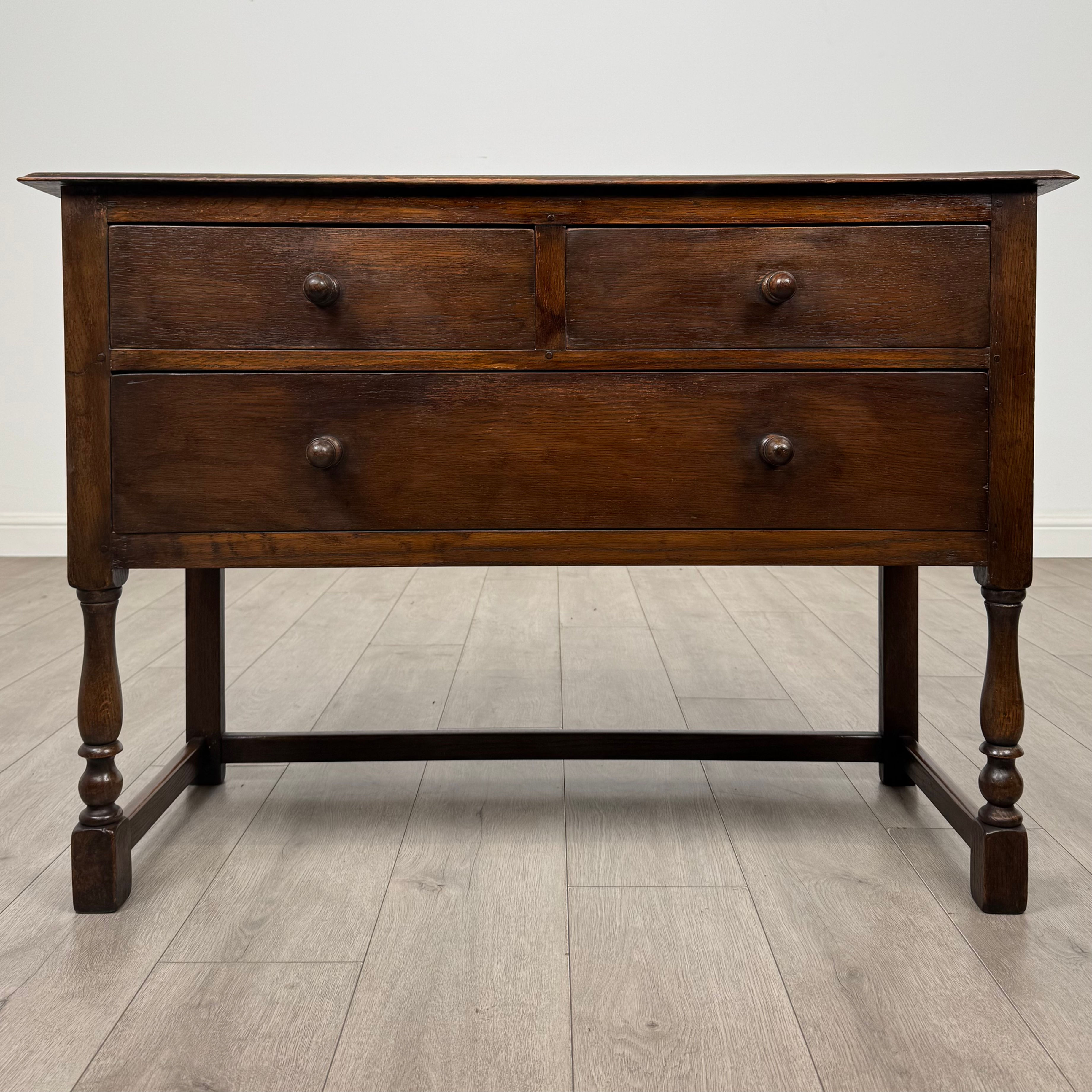 Antique 20th Century Chest Of Drawers In Oak ( AF-6239 )