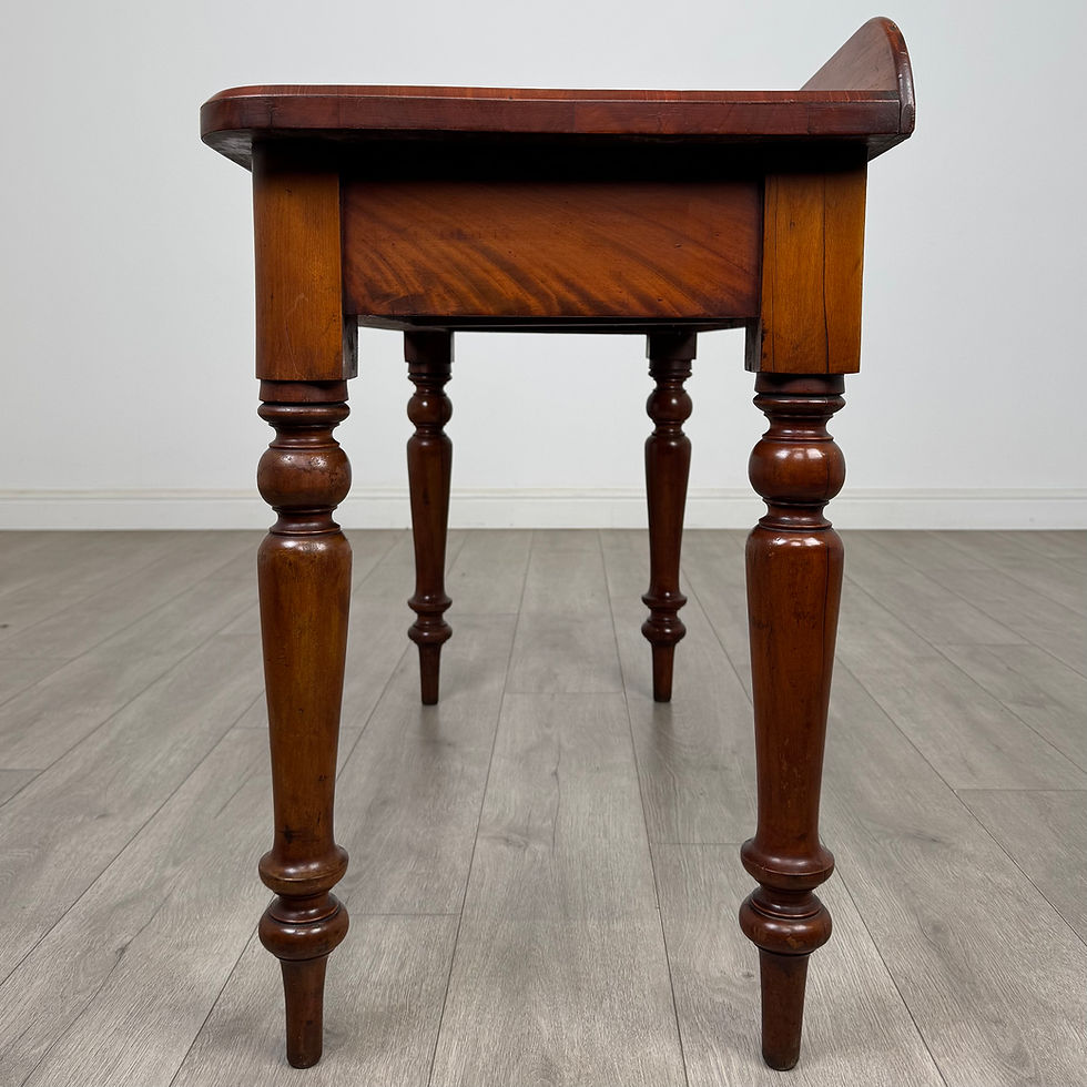 Thumbnail: Antique 19th Century Victorian Writing Table In Mahogany  ( AF-5662 )