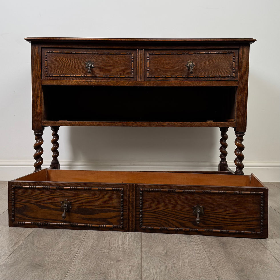 Thumbnail: Antique 20th Century Jacobean Style Chest Of Drawers In Oak ( AF-5776 )