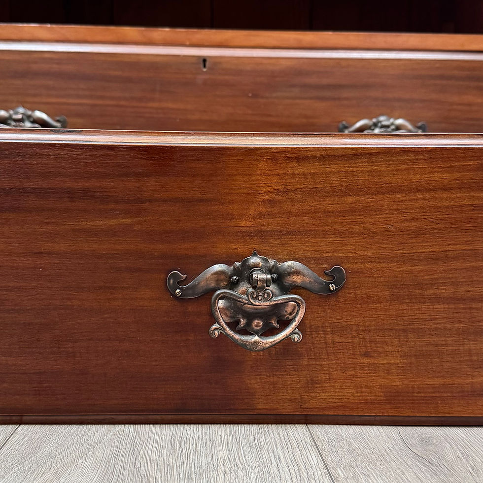 Thumbnail: Antique 20th Century Chest Of Drawers In Mahogany ( AF-6145 )