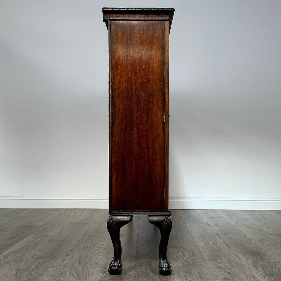 Thumbnail: Antique 20th Century Display Cabinet In Mahogany ( REF AF-3490 )