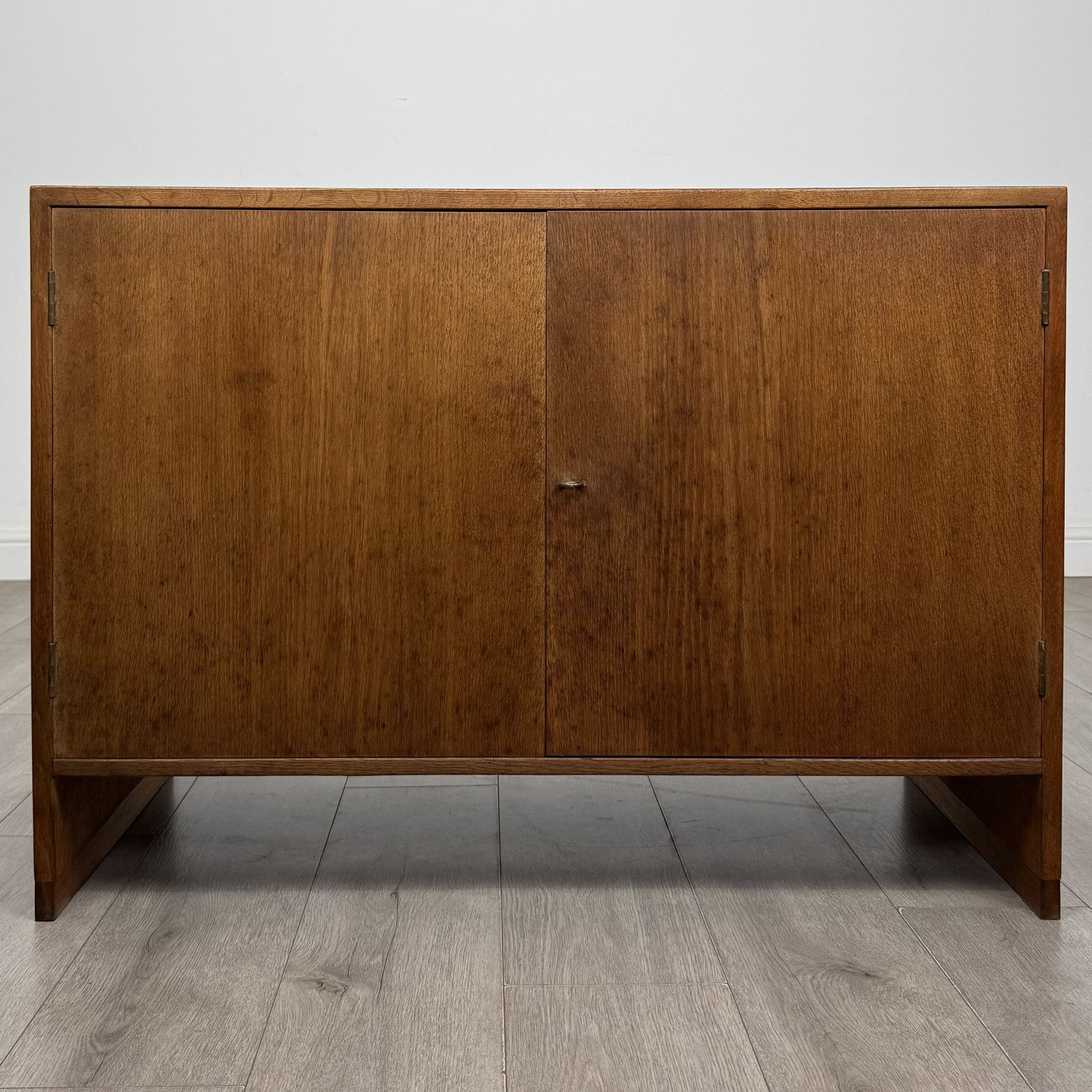 Vintage Danish Oak Cupboard | Shelved Interior | AF-6538
