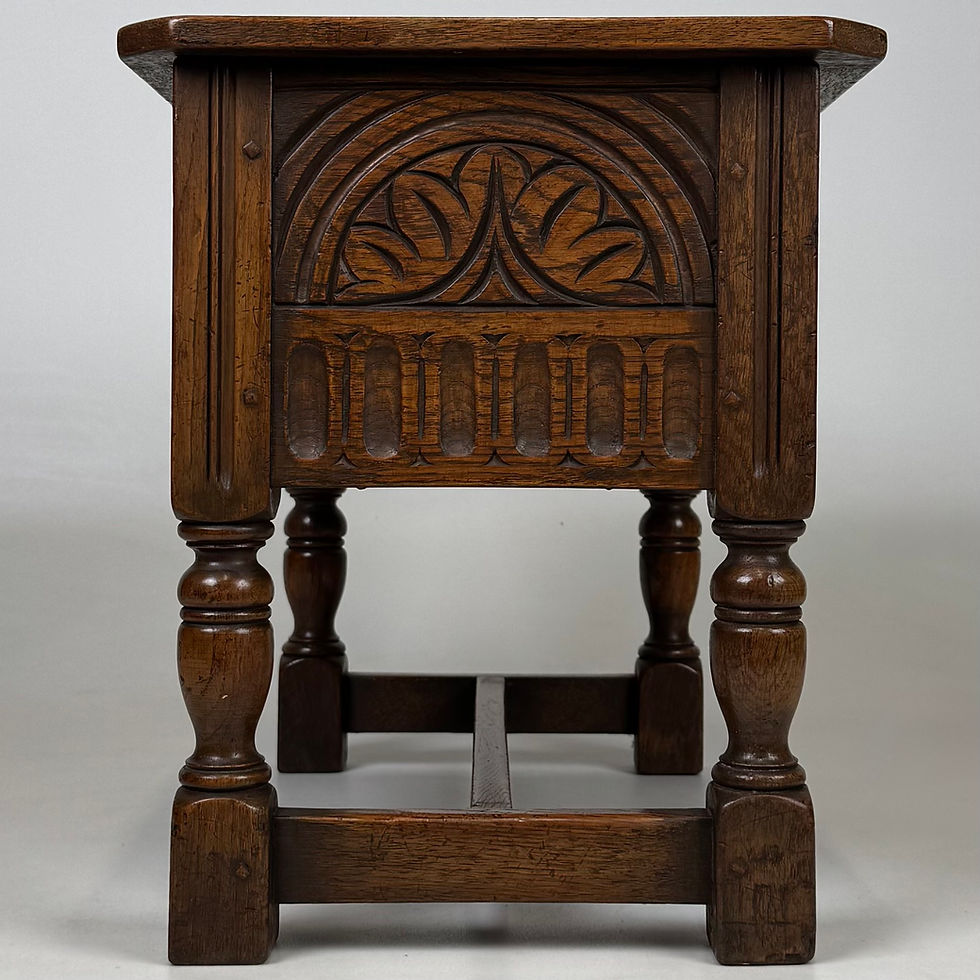 Thumbnail: Antique 20th Century Good Quality Storage Box In Oak ( REF AF-5061 )